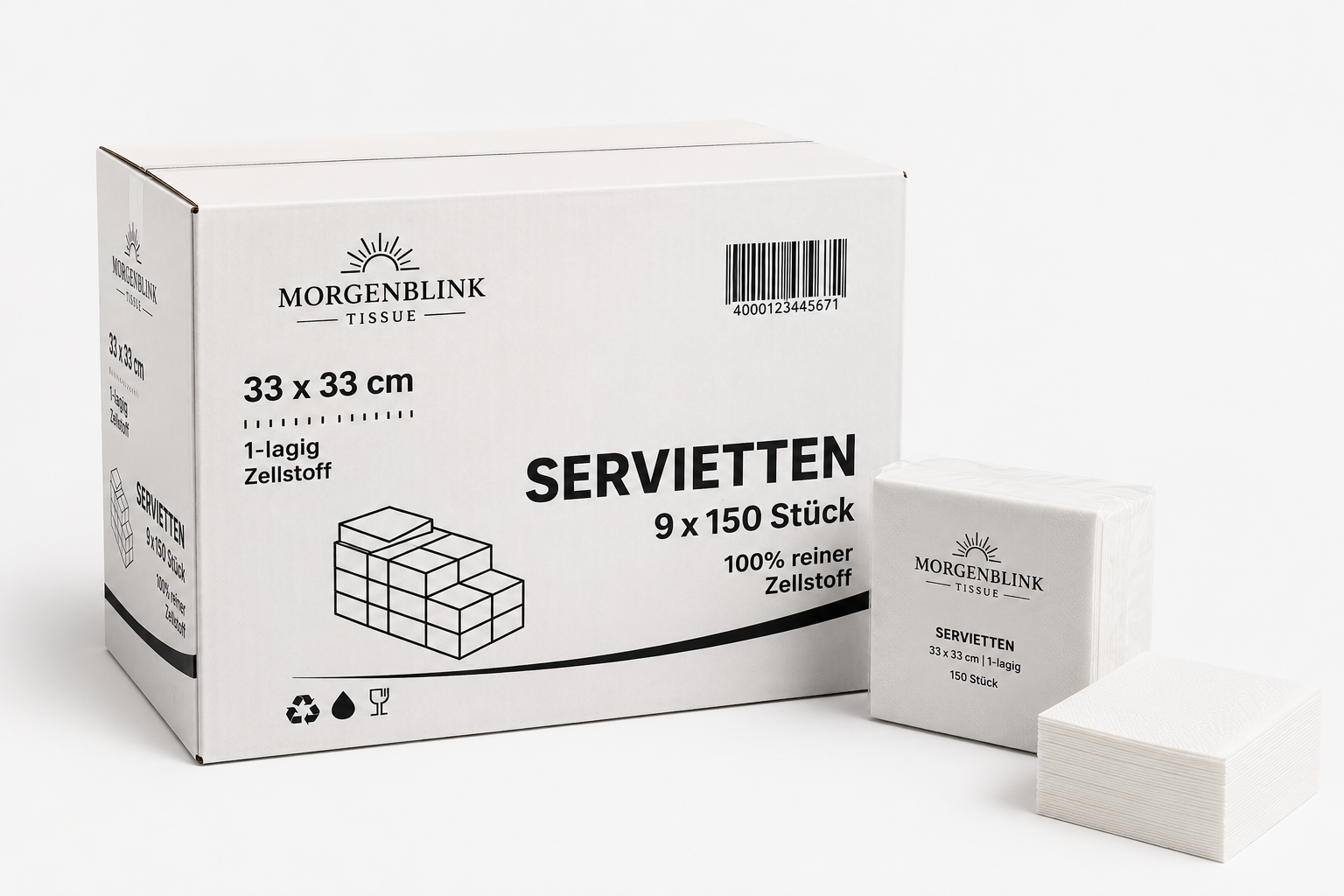 Morgenblink Premium Servietten